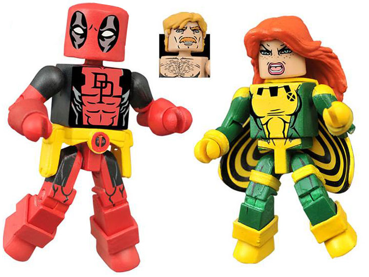 Marvel Minimates Wave 65 Deadpool Secret Wars Deadpool & X-Force Siryn Gallery Image 1