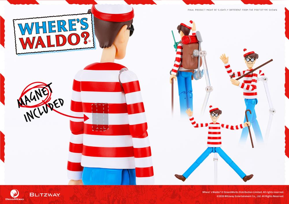 Where's Waldo Waldo 1/12 Scale Action Figure Gallery Image 10