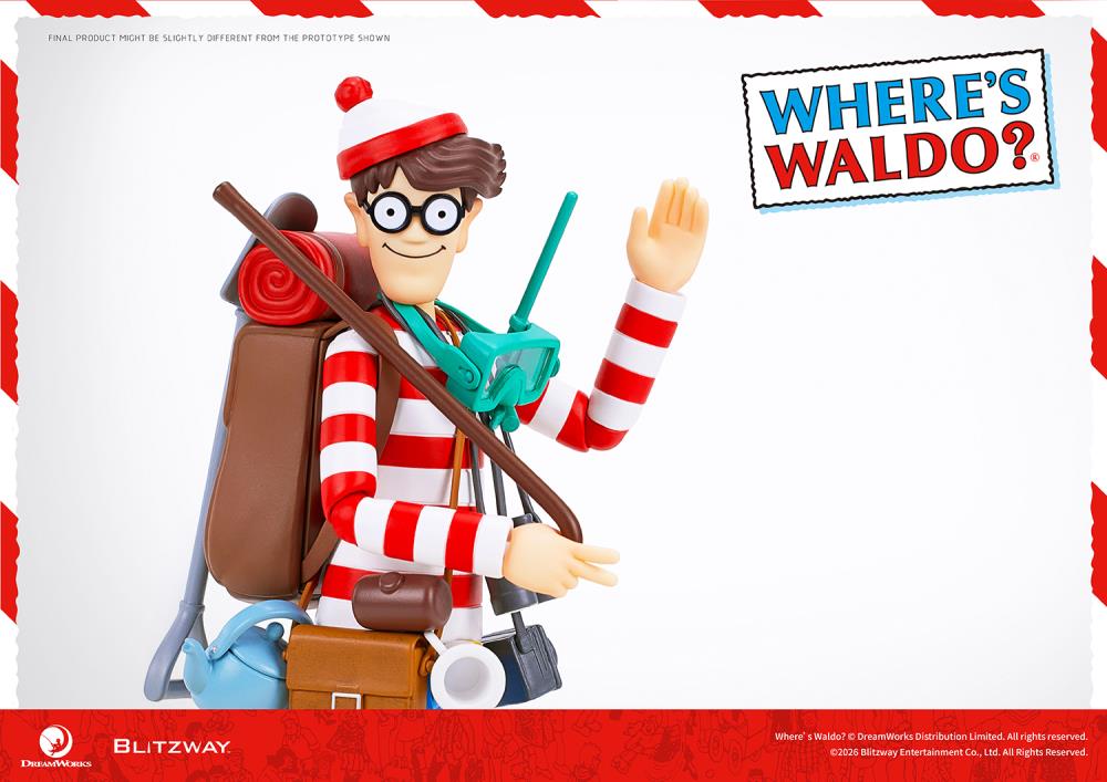 Where's Waldo Waldo 1/12 Scale Action Figure Gallery Image 8