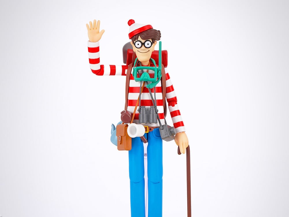 Where's Waldo Waldo 1/12 Scale Action Figure Gallery Image 1