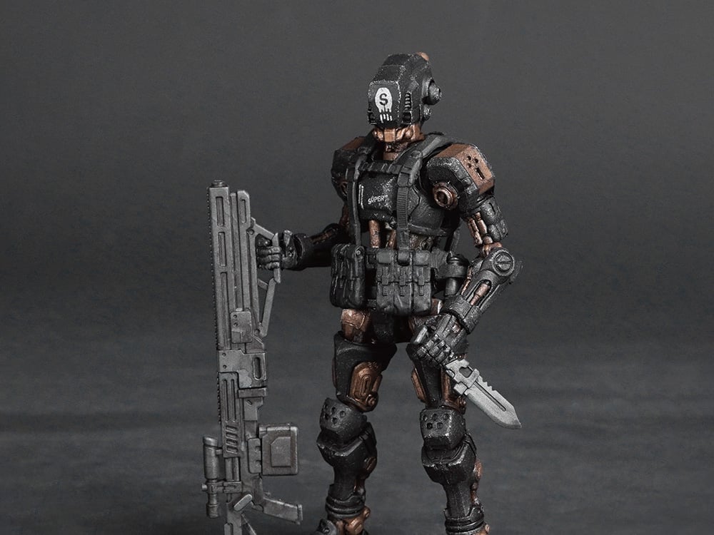 Acid Rain World FAV-A144 Super Skull Simupuppet P5 1/18 Scale Action Figure Gallery Image 1