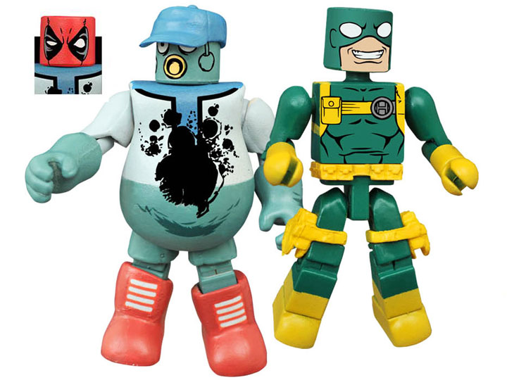 Marvel Minimates Wave 65 Deadpool Mascot Deadpool & Bob Gallery Image 1