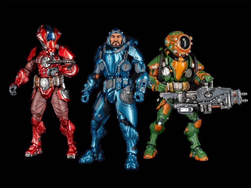 Cosmic Legions: Soldiers of the T.U.5.C.C. T.U.5.C.C. Soldiers Upgrade Cosmic Character Pack Gallery Image 4