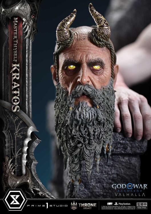 God of War Ragnarok Throne Legacy Master Thyself Kratos (Bonus Ver.) 1/3 Scale Limited Edition Statue Gallery Image 31
