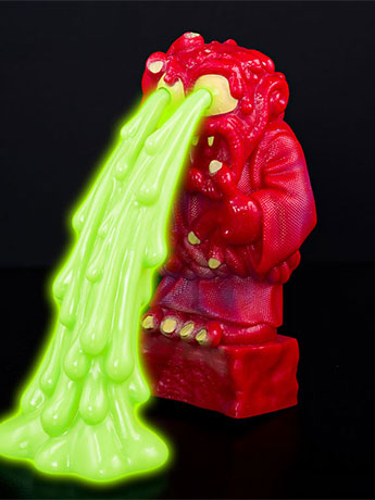 Mad Scientist Sofubi New Mutation Ozz (Red Ver.) Vinyl Figure Gallery Image 2