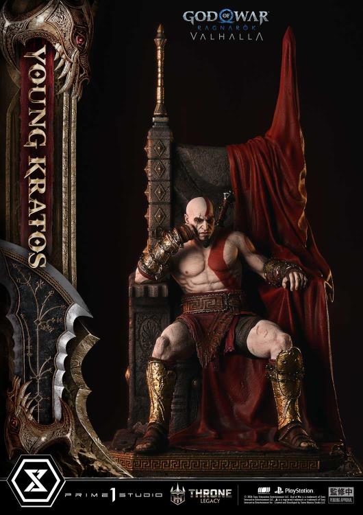God of War Ragnarok Throne Legacy Young Kratos (Bonus Ver.) 1/3 Scale Limited Edition Statue Gallery Image 25