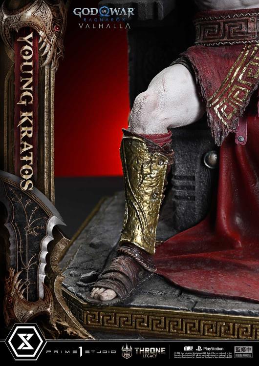 God of War Ragnarok Throne Legacy Young Kratos (Bonus Ver.) 1/3 Scale Limited Edition Statue Gallery Image 41