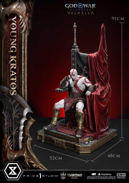 God of War Ragnarok Throne Legacy Young Kratos (Bonus Ver.) 1/3 Scale Limited Edition Statue Gallery Image 43