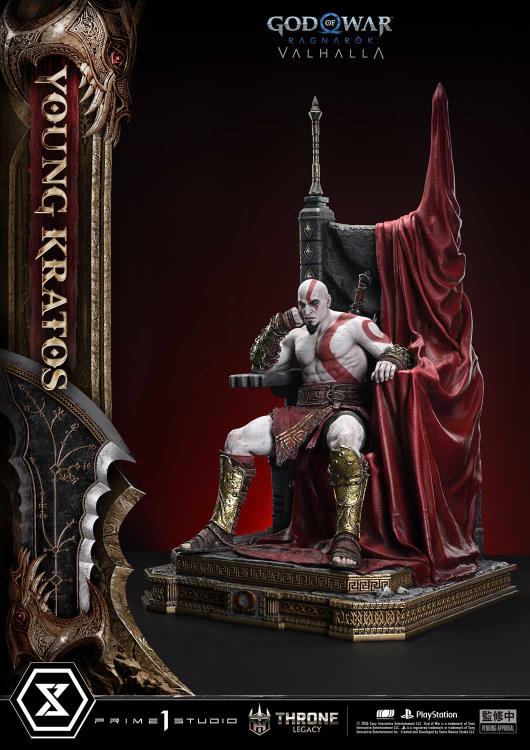 God of War Ragnarok Throne Legacy Young Kratos (Bonus Ver.) 1/3 Scale Limited Edition Statue Gallery Image 37