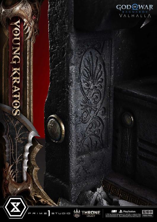 God of War Ragnarok Throne Legacy Young Kratos (Bonus Ver.) 1/3 Scale Limited Edition Statue Gallery Image 42