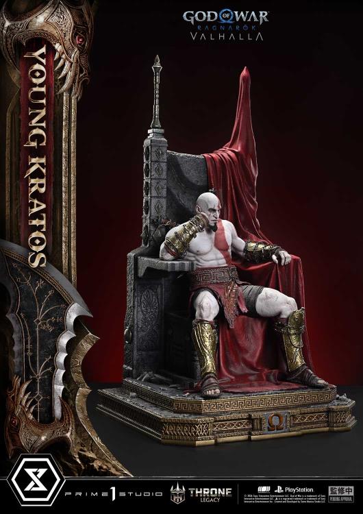God of War Ragnarok Throne Legacy Young Kratos (Bonus Ver.) 1/3 Scale Limited Edition Statue Gallery Image 39