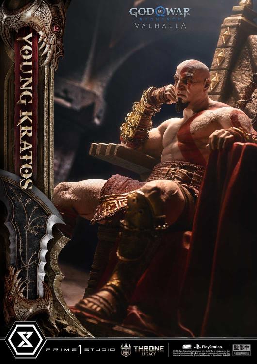God of War Ragnarok Throne Legacy Young Kratos (Bonus Ver.) 1/3 Scale Limited Edition Statue Gallery Image 12
