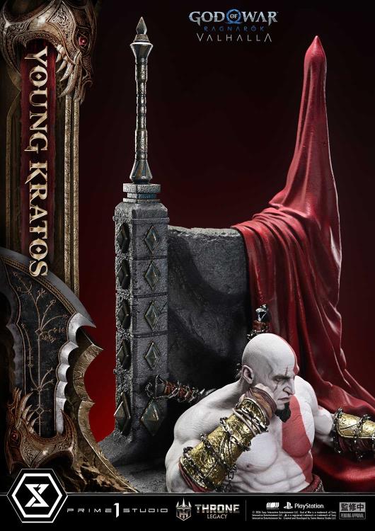 God of War Ragnarok Throne Legacy Young Kratos (Bonus Ver.) 1/3 Scale Limited Edition Statue Gallery Image 40