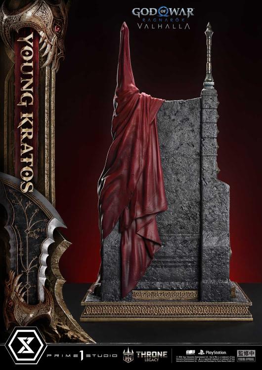 God of War Ragnarok Throne Legacy Young Kratos (Bonus Ver.) 1/3 Scale Limited Edition Statue Gallery Image 38