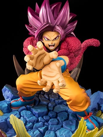 Figurine Dragon Ball Z Goku Kamehameha Bandai Full Color Battle - Occasion