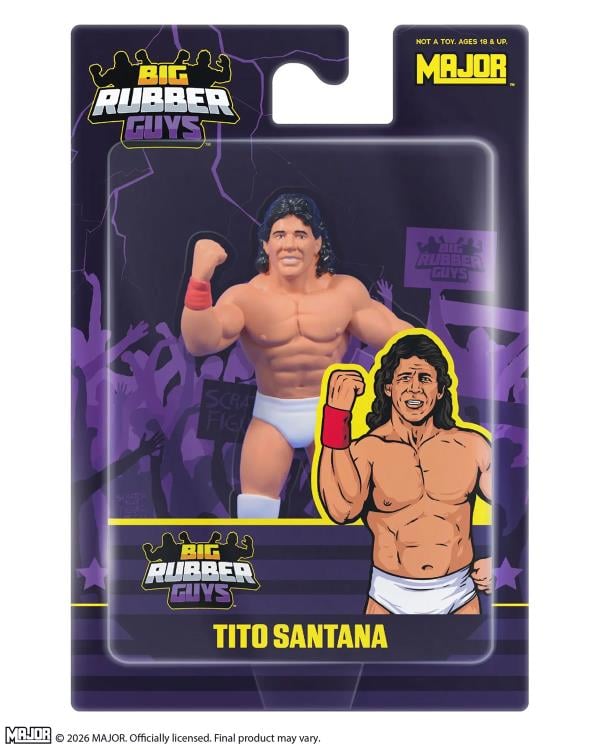 Big Rubber Guys Tito Santana Figure