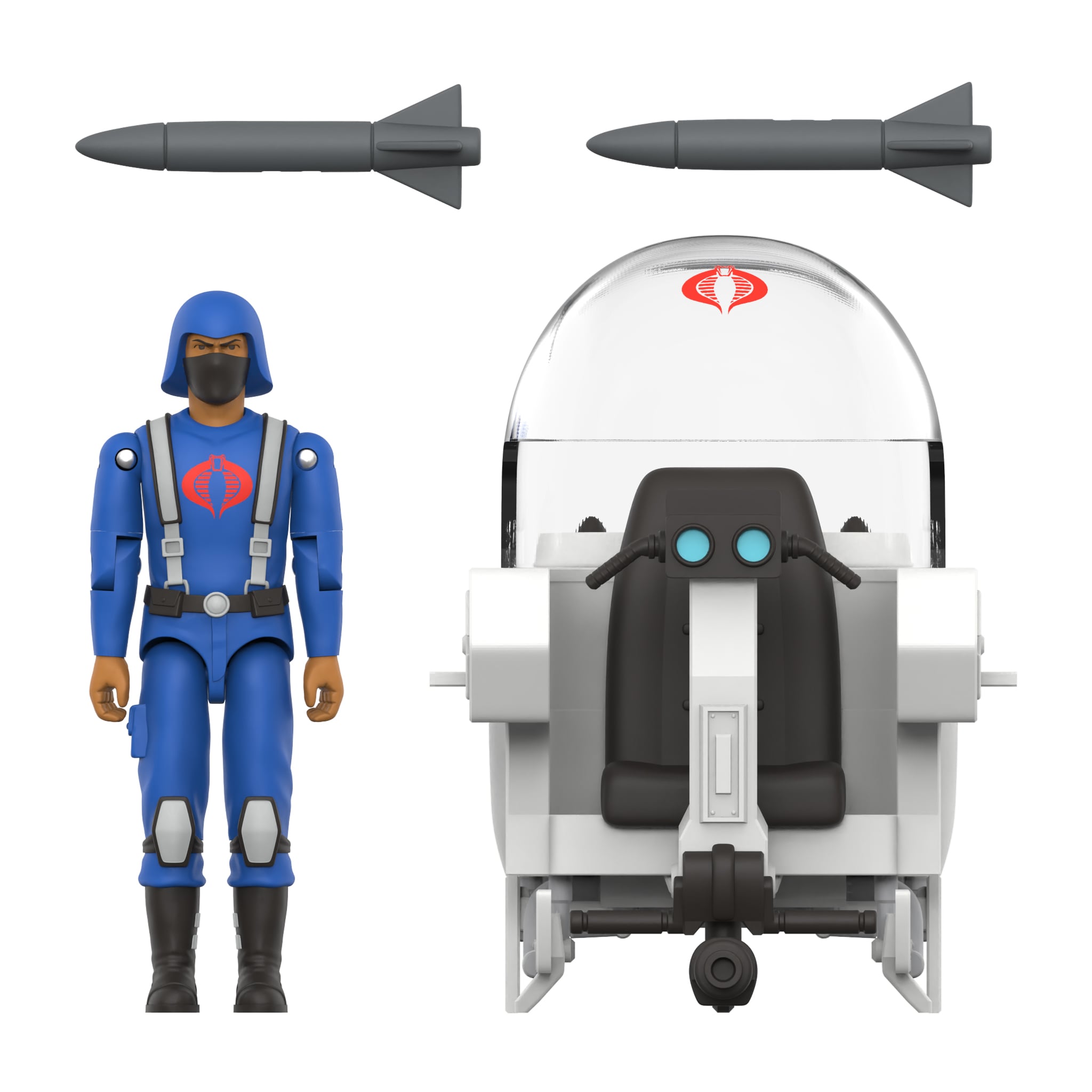 G.I. Joe ReAction+ Cobra Trubble Bubble SDCC 2026 BBTS Exclusive Vehicle with Figure Gallery Image 7