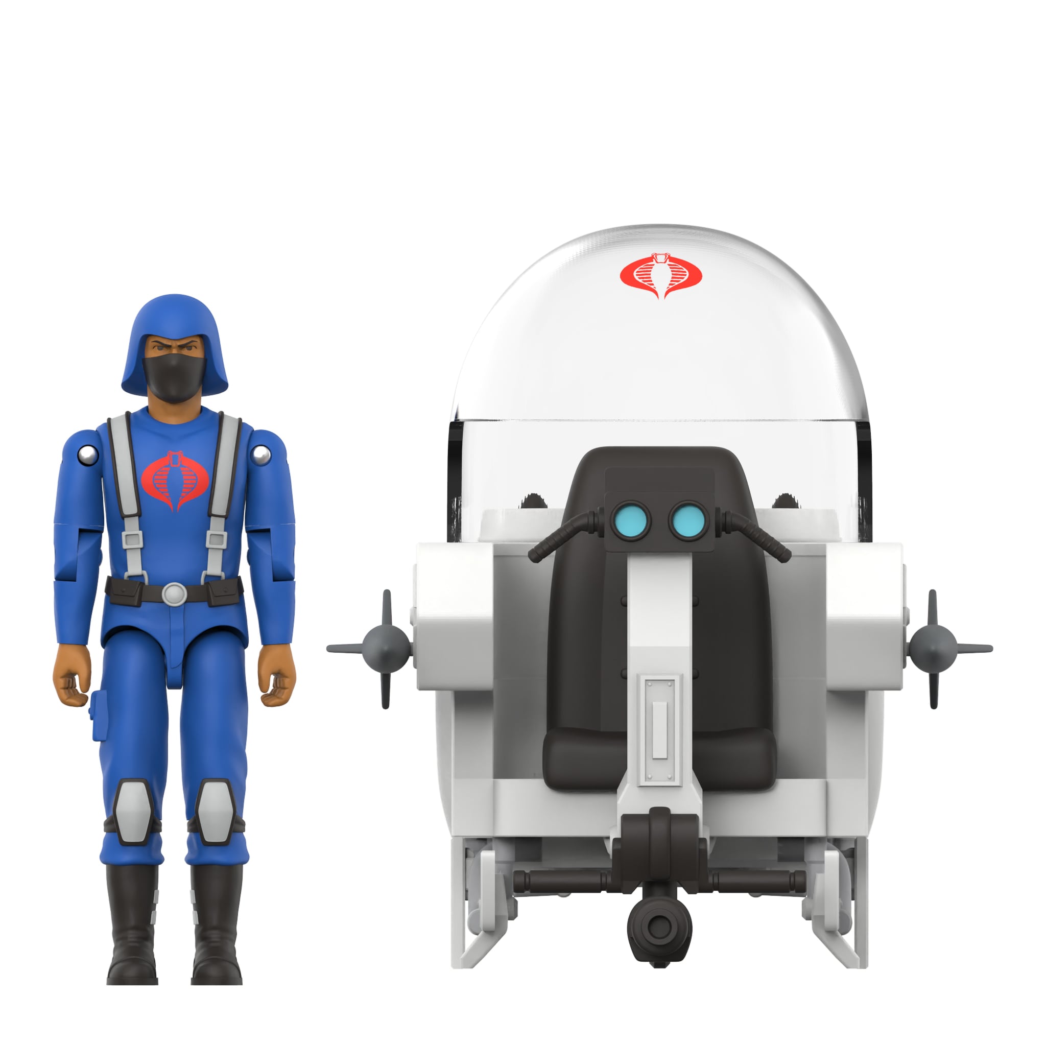 G.I. Joe ReAction+ Cobra Trubble Bubble SDCC 2026 BBTS Exclusive Vehicle with Figure Gallery Image 5