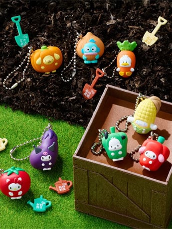 Sanrio Characters Vegetable Biscuit & Charm Box of 12 Random Charms Gallery Image 2