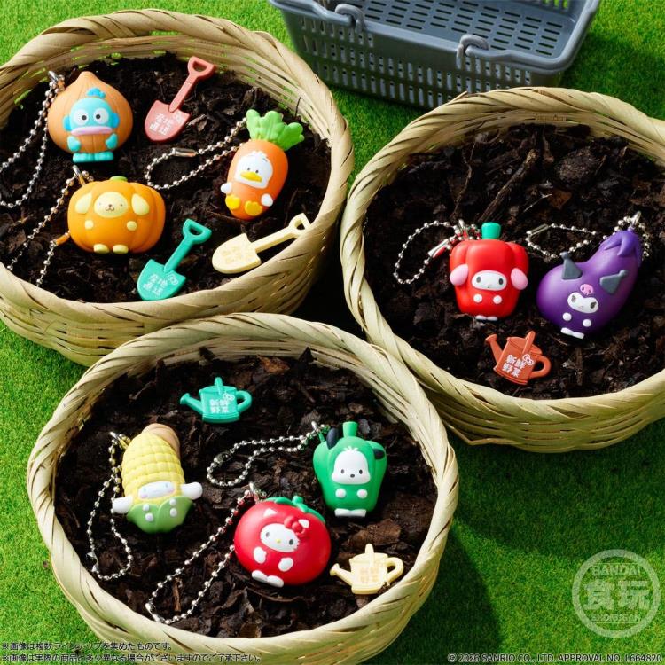 Sanrio Characters Vegetable Biscuit & Charm Box of 12 Random Charms Gallery Image 3