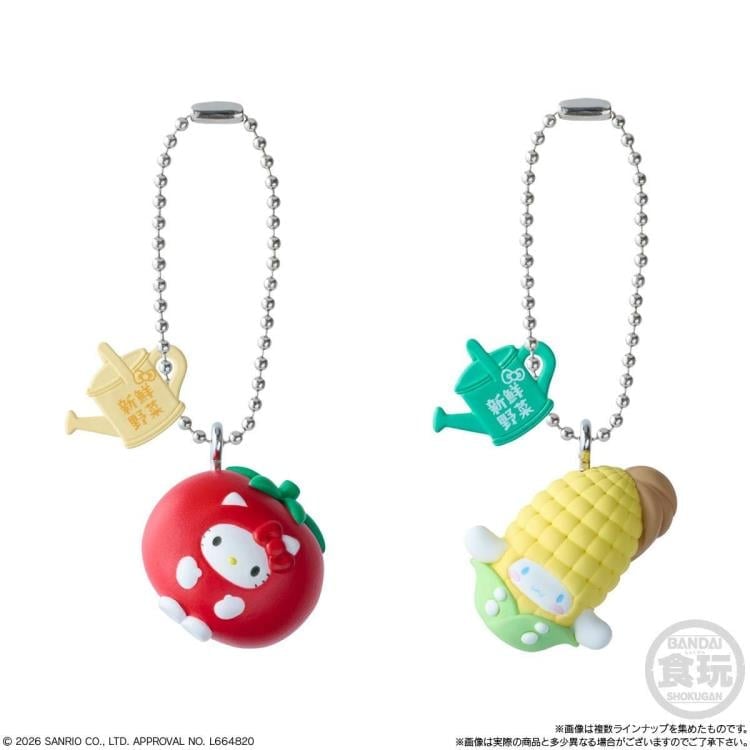 Sanrio Characters Vegetable Biscuit & Charm Box of 12 Random Charms Gallery Image 4