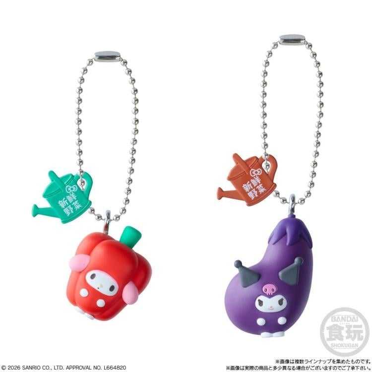 Sanrio Characters Vegetable Biscuit & Charm Box of 12 Random Charms Gallery Image 5