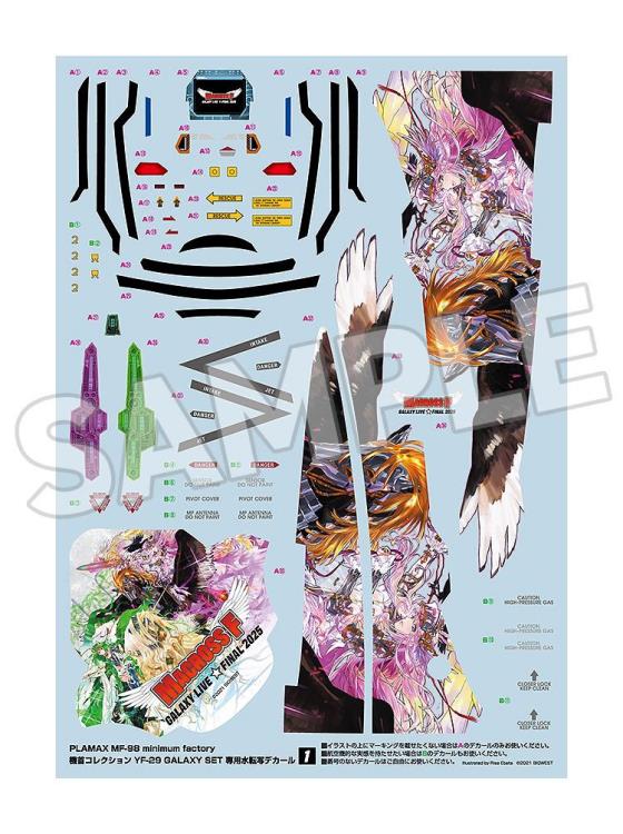 Macross F Galaxy Live Final 2025 PLAMAX MF-98: minimum factory