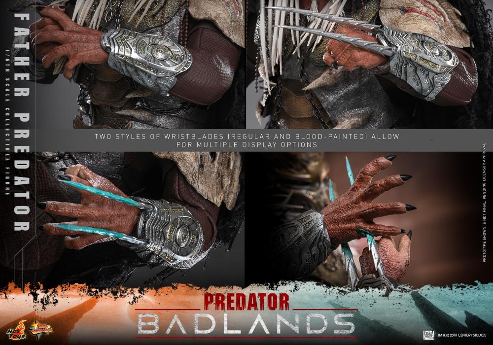 Predator: Badlands MMS863 Father Predator 1/6th Scale Collectible Figure Gallery Image 18