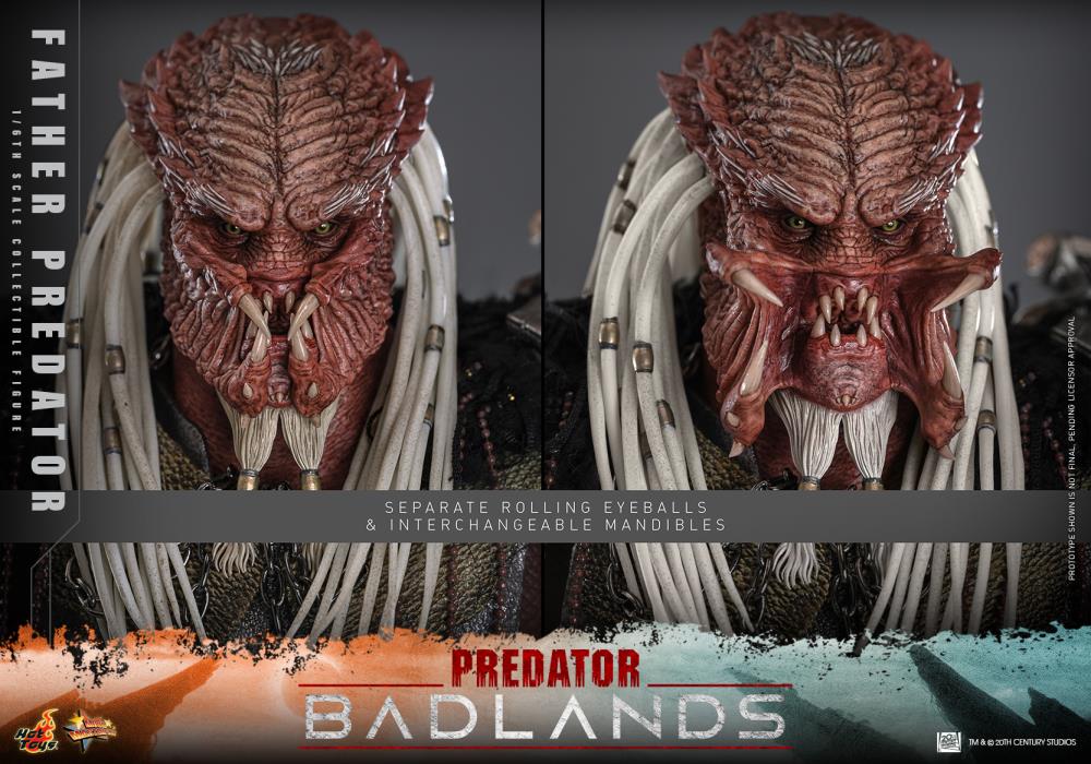 Predator: Badlands MMS863 Father Predator 1/6th Scale Collectible Figure Gallery Image 19