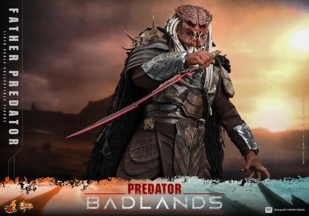 Predator: Badlands MMS863 Father Predator 1/6th Scale Collectible Figure Gallery Image 16