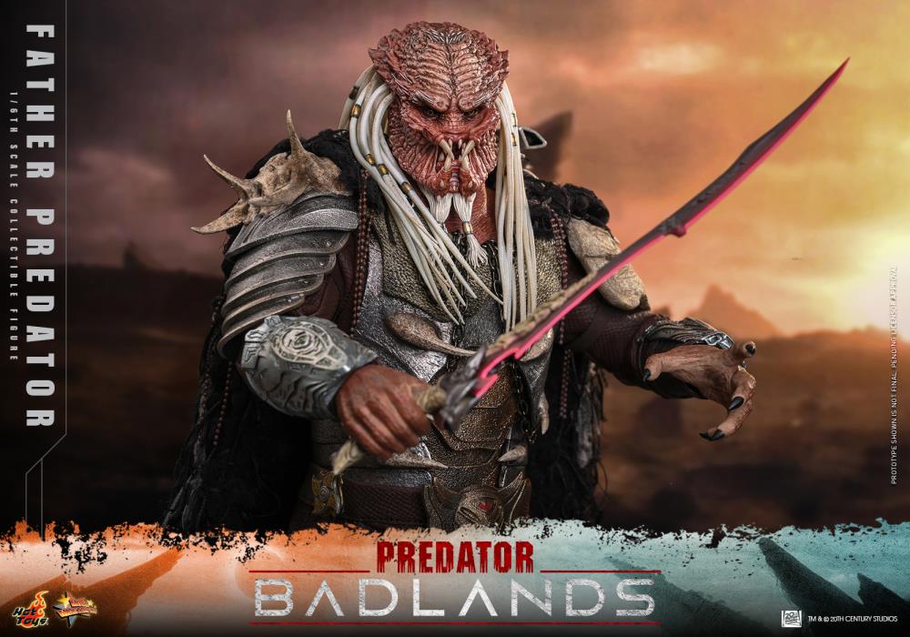Predator: Badlands MMS863 Father Predator 1/6th Scale Collectible Figure Gallery Image 14