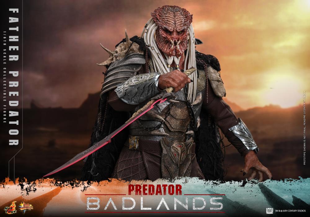 Predator: Badlands MMS863 Father Predator 1/6th Scale Collectible Figure Gallery Image 15
