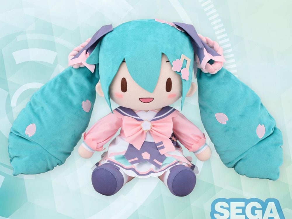 entrance / 糞みゅむ埋葬ぽわぽわ風味 椎名もた VOCALOID Vocaloid Fuwa Petit Hatsune Miku (New Semester) Large Plush