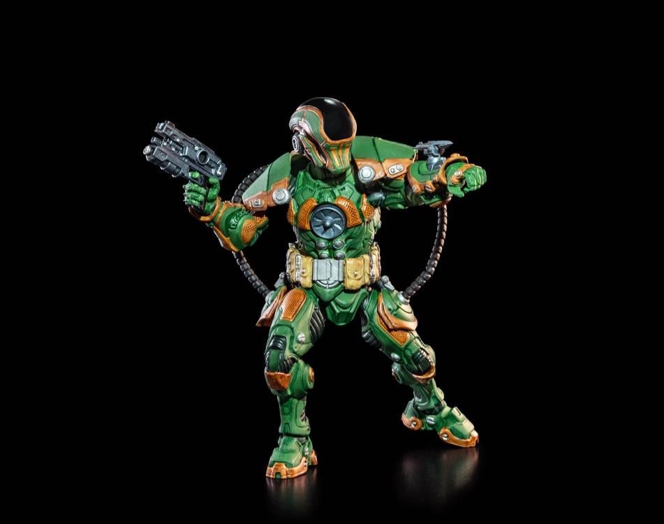 Cosmic Legions T.U.5.C.C. Heavy Gunner Action Figure Gallery Image 5
