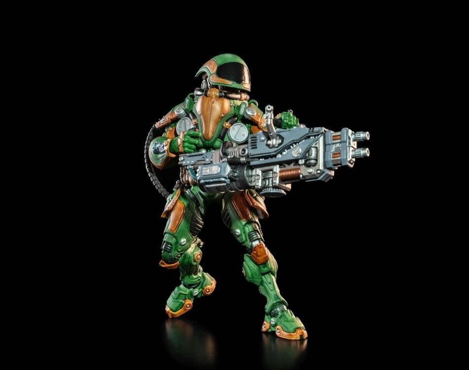Cosmic Legions T.U.5.C.C. Heavy Gunner Action Figure Gallery Image 4