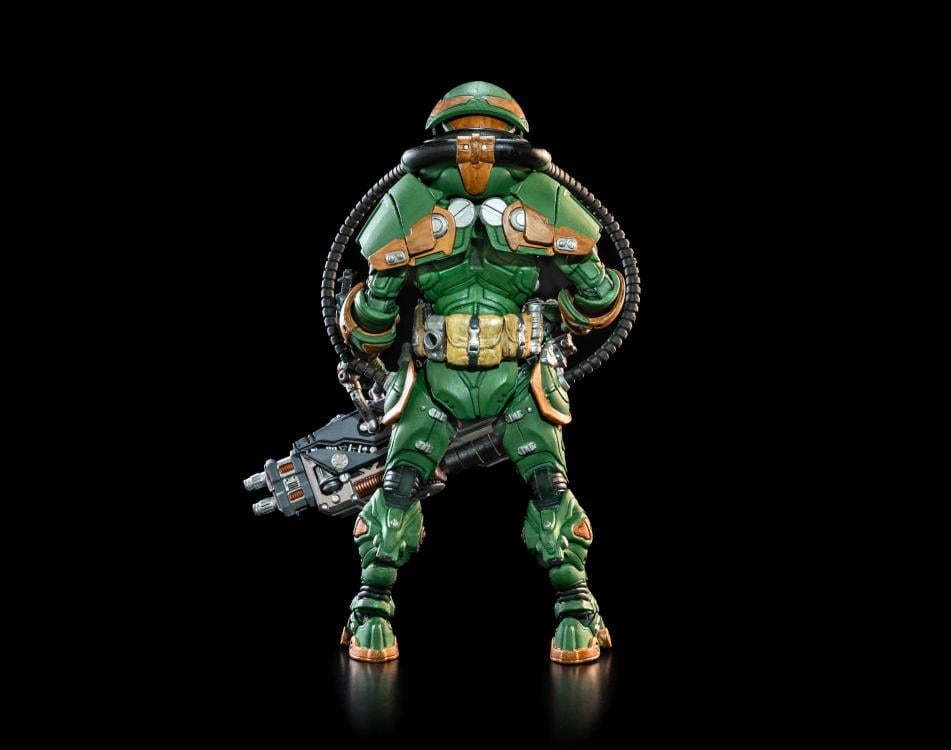 Cosmic Legions T.U.5.C.C. Heavy Gunner Action Figure Gallery Image 8