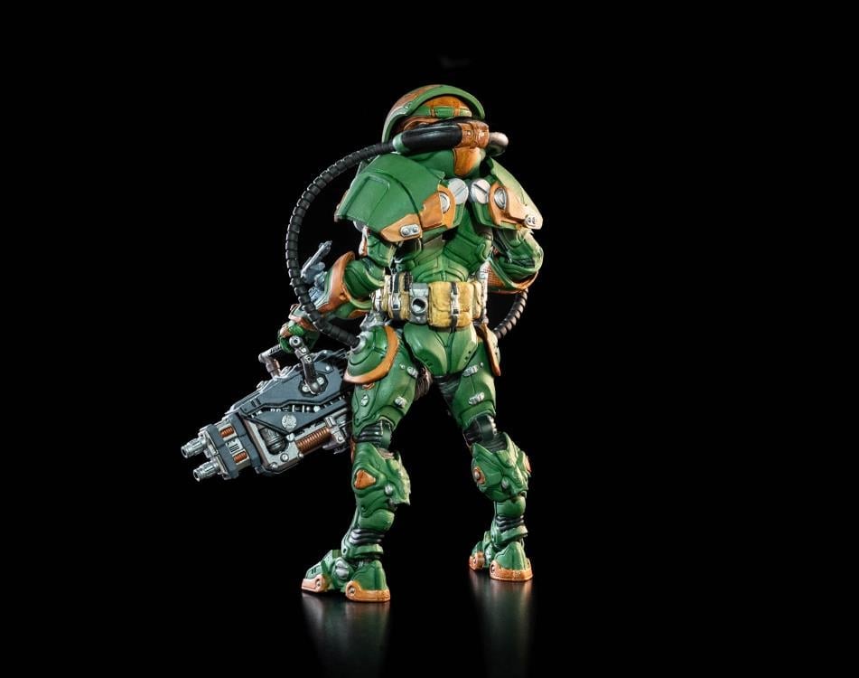 Cosmic Legions T.U.5.C.C. Heavy Gunner Action Figure Gallery Image 9