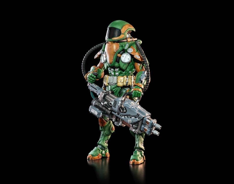 Cosmic Legions T.U.5.C.C. Heavy Gunner Action Figure Gallery Image 6