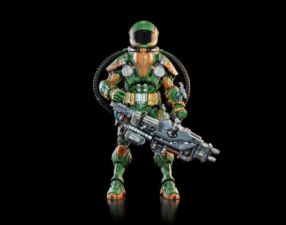Cosmic Legions T.U.5.C.C. Heavy Gunner Action Figure Gallery Image 3