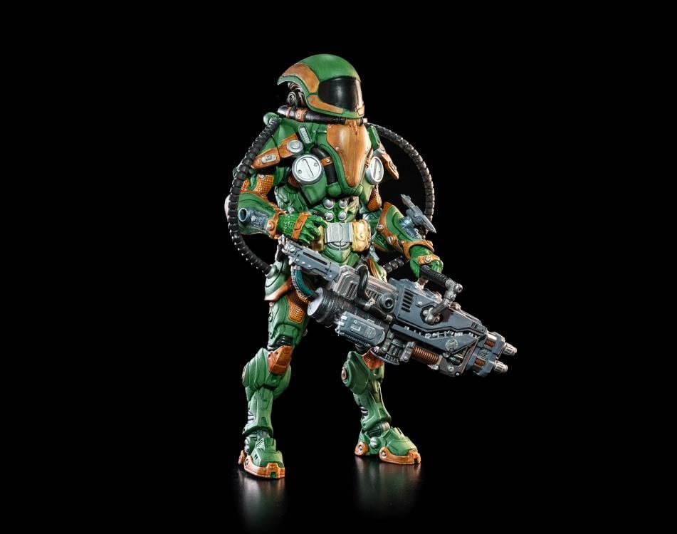 Cosmic Legions T.U.5.C.C. Heavy Gunner Action Figure Gallery Image 7