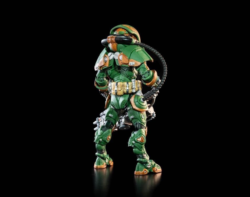 Cosmic Legions T.U.5.C.C. Heavy Gunner Action Figure Gallery Image 10