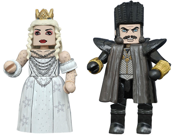 Alice Through the Looking Glass Minimates Series 1 Time & White Queen Gallery Image 1