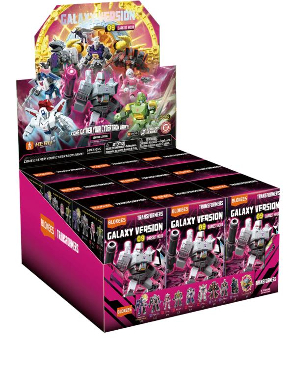 Transformers Galaxy Version 09 Darkest Hour Boxed Set of 9 Model Kits