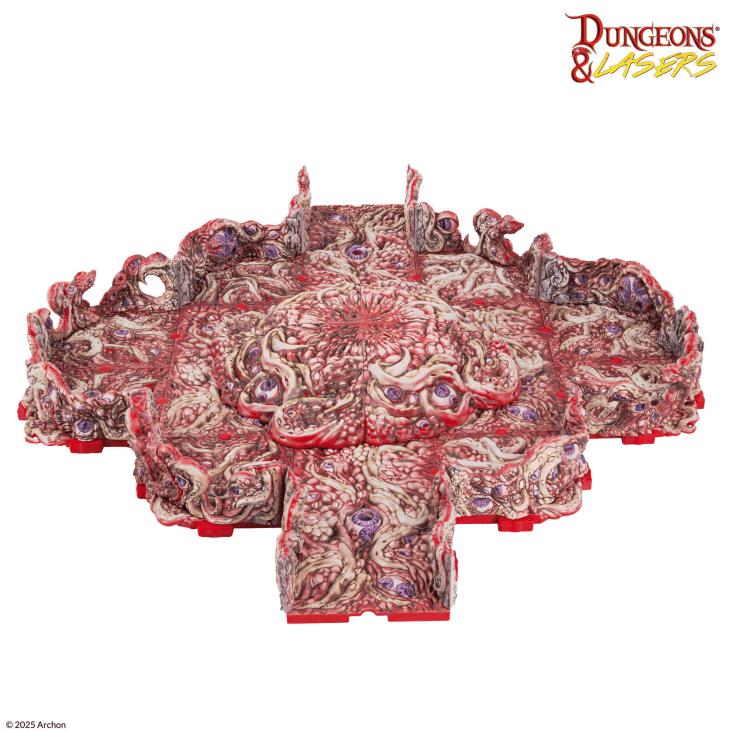 Dungeons & Lasers: Evil Eye Hive Pre-Painted Prismacast Terrain Set Gallery Image 4