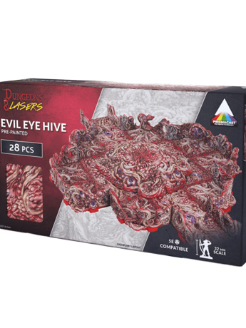 Dungeons & Lasers: Evil Eye Hive Pre-Painted Prismacast Terrain Set Gallery Image 2