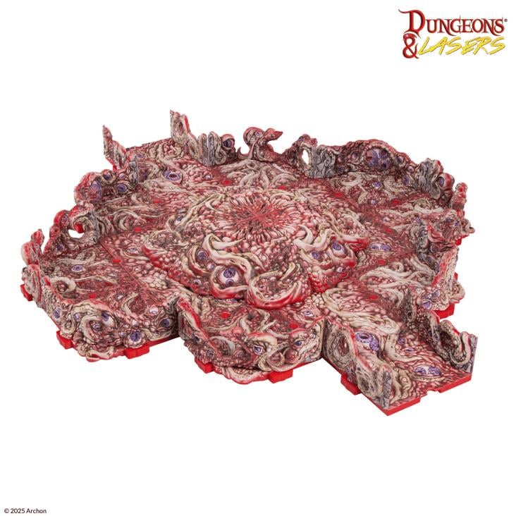 Dungeons & Lasers: Evil Eye Hive Pre-Painted Prismacast Terrain Set Gallery Image 3