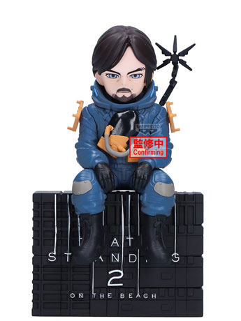 DEATH STRANDING 2 モニタートップフィギュア サム 35個 Death Stranding 2: On the Beach Monitor Top Figure Sam