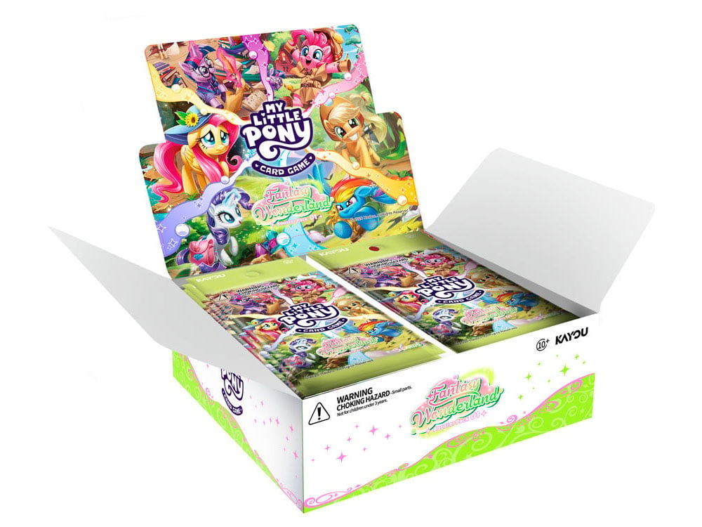 My Little Pony Trading Card Game: Fantasy Wonderlands Booster Display (20 Booster Packs) Gallery Image 1