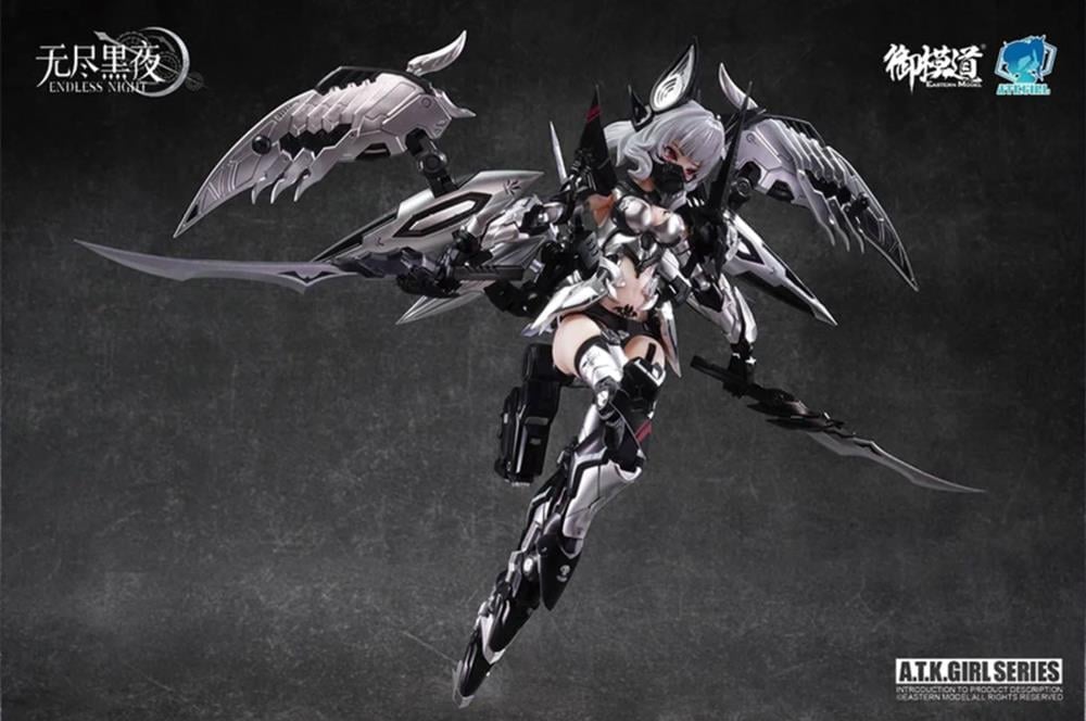 A.T.K. Girl Vampire Camilla (Phantom Silver Blond Enchantress) 1/12 Scale Model Kit Gallery Image 7