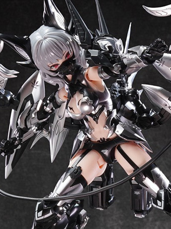 A.T.K. Girl Vampire Camilla (Phantom Silver Blond Enchantress) 1/12 Scale Model Kit Gallery Image 2